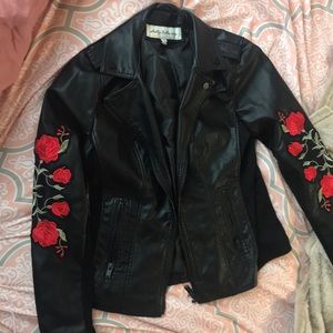 Sebby Collection leather jacket.